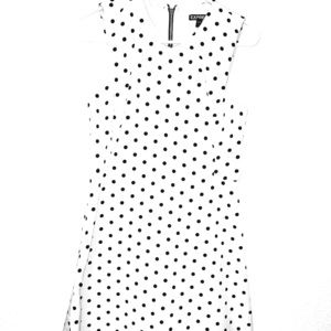 Express size 2 black and white dress